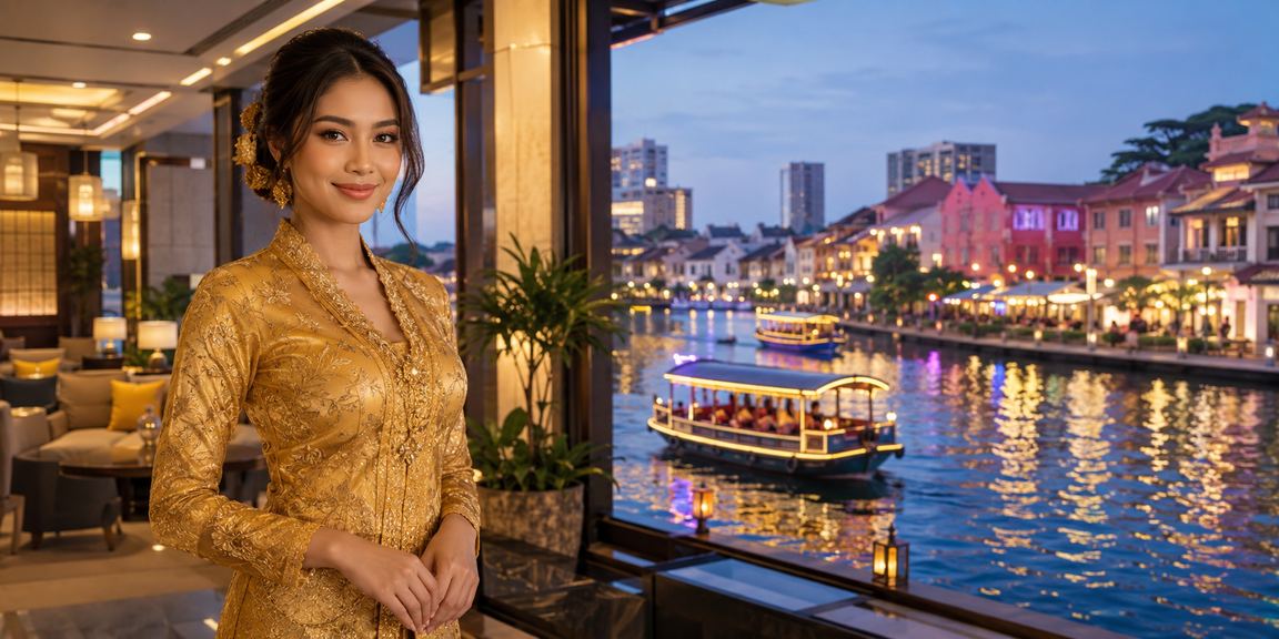 Suasana permainan baccarat kasino dalam talian di Melaka yang mewah